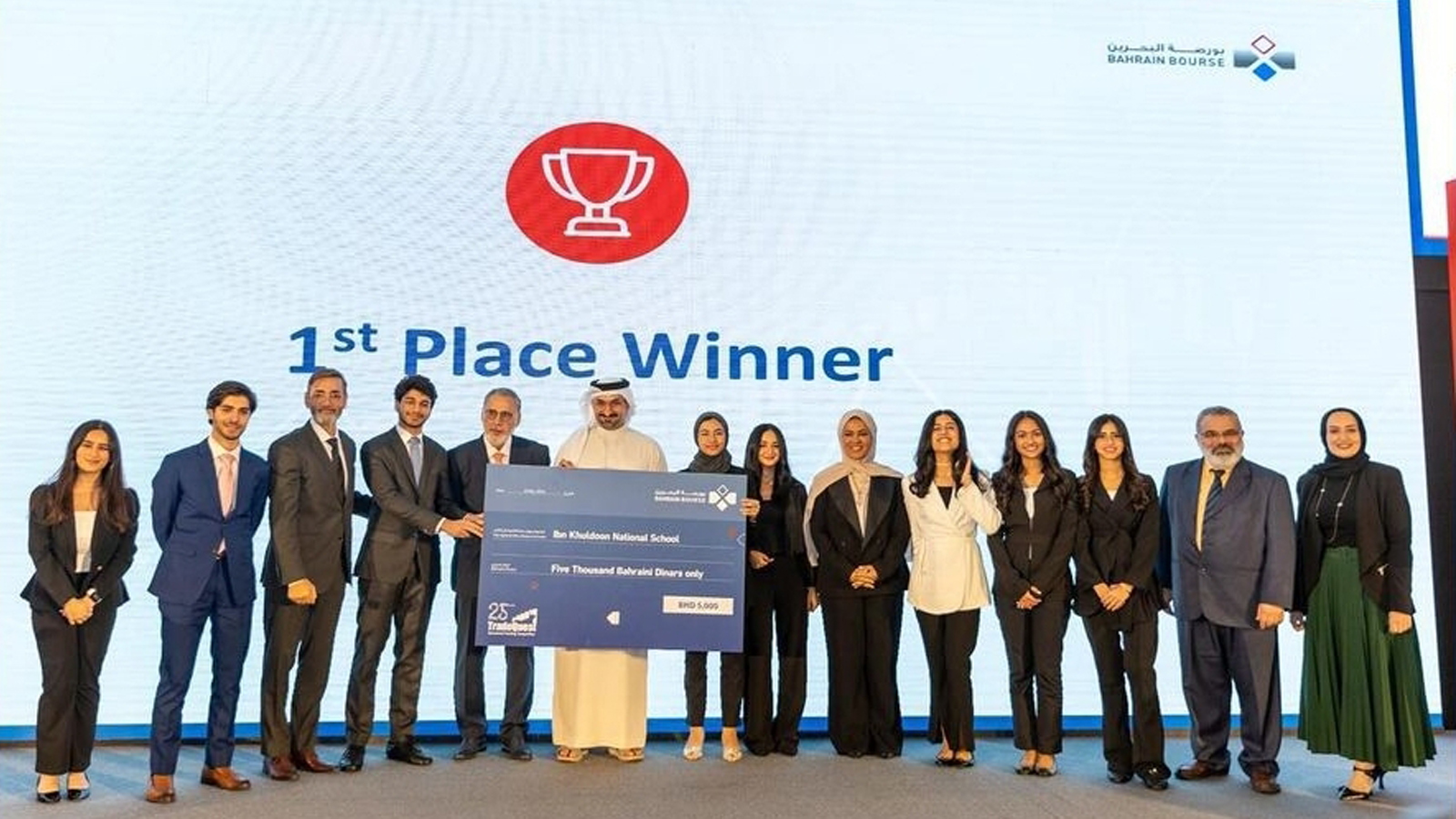 IKNS wins First Place (Private Schools category) in the TradeQuest 2023-2024 Program!